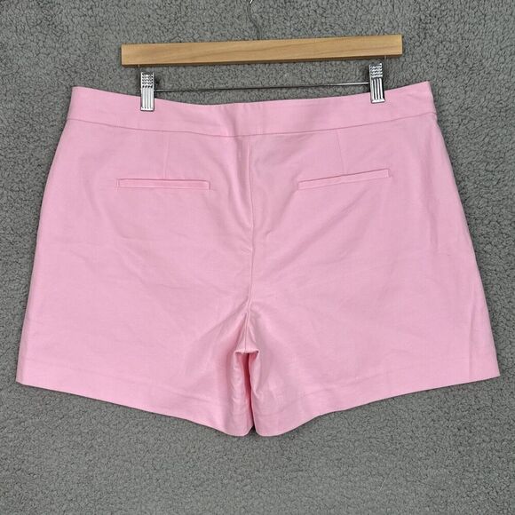 Lilly Pulitzer Alessi Stretch Shorts Size 14 Pink Blossom‎ High Rise NWT $78 - Picture 4 of 9